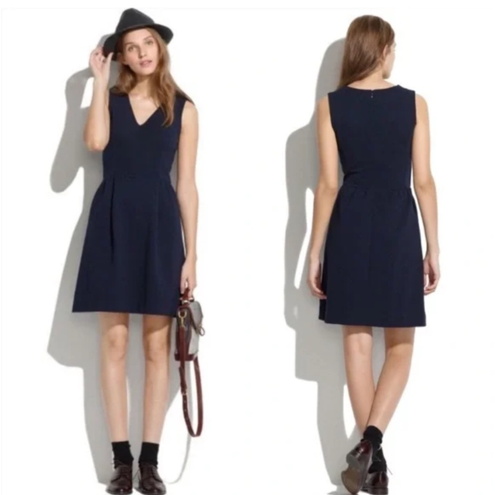 Madewell Navy blue dress xs